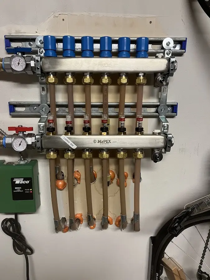 Plumber performing Leak Detection at a residential property in Calera